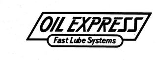 OIL EXPRESS FAST LUBE SYSTEMS logo