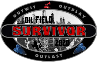 OIL FIELD SURVIVOR 2020 OUTWIT OUTPLAY OUTLAST logo
