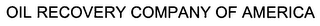 OIL RECOVERY COMPANY OF AMERICA logo