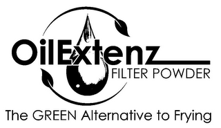 OILEXTENZ FILTER POWDER THE GREEN ALTERNATIVE TO FRYING logo