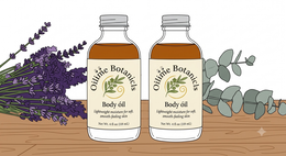 OILIME BOTANICALS BODY ÓIL LIGHTWEIGHT MOISTURE FOR SOFT, SMOOTH-FEELING SKIN NET WT. 4 FL OZ (118 ML) logo