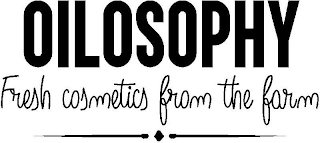OILOSOPHY FRESH COSMETICS FROM THE FARM logo