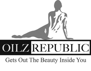 OILZ REPUBLIC GETS OUT THE BEAUTY INSIDE YOU logo