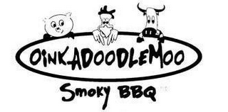 OINKADOODLEMOO SMOKY BBQ logo