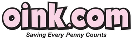 OINK.COM SAVING EVERY PENNY COUNTS logo