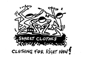 OIU STREET CLOTHES CLOTHING FOR RIGHT NOW! logo