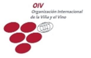 OIV ORGANIZACIÓN INTERNACIONAL DE LA VIÑA Y EL VINO logo