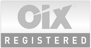 OIX REGISTERED logo