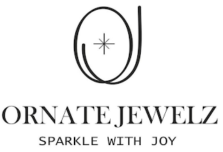 OJ ORNATE JEWELZ SPARKLE WITH JOY logo