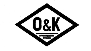 O&K logo