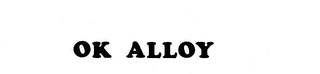 OK ALLOY logo