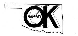 OK BRAND logo