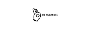 OK CLEANERS logo