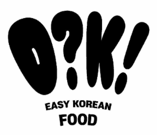 O?K! EASY KOREAN FOOD logo