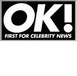 OK! FIRST FOR CELEBRITY NEWS logo