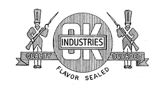 OK INDUSTRIES QUALITY GUARDED FLAVOR SEALED logo