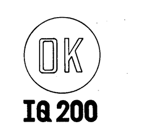 OK IQ200 logo