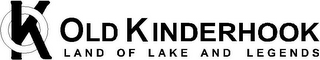 OK OLD KINDERHOOK LAND OF LAKE AND LEGENDS logo