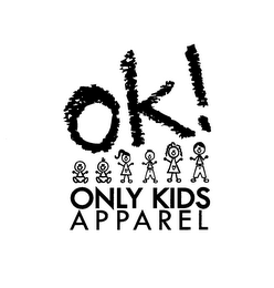 OK! ONLY KIDS APPAREL logo