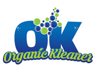 OK ORGANIC KLEANER logo