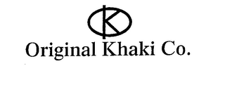 OK ORIGINAL KHAKI CO. logo