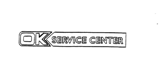OK SERVICE CENTER logo