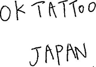 OK TATTOO JAPAN logo