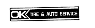 OK TIRE & AUTO SERVICE logo