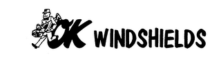 OK WINDSHIELDS logo