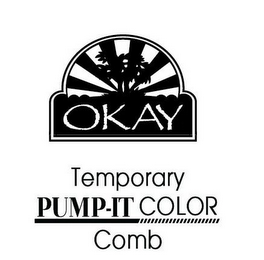 OKAY TEMPORARY PUMP-IT COLOR COMB logo