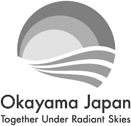 OKAYAMA JAPAN TOGETHER UNDER RADIANT SKIES logo