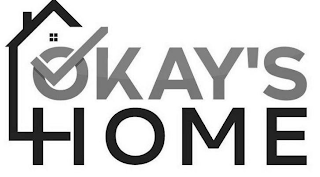 OKAY'S HOME logo