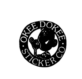 OKEE DOKEE STICKER CO. logo