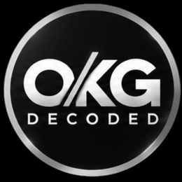 O/KG DECODED logo