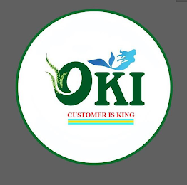 OKI CUSTOMER IS KING logo
