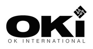 OKI OK INTERNATIONAL logo
