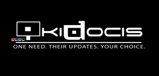 OKIDOCIS ONE NEED. THEIR UPDATES. YOUR CHOICE. logo