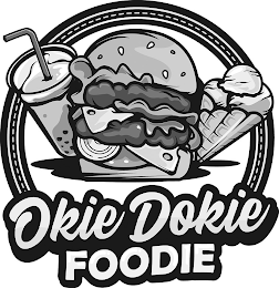 OKIE DOKIE FOODIE logo