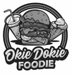 OKIE DOKIE FOODIE logo