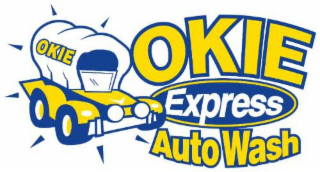 OKIE EXPRESS AUTO WASH OKIE logo