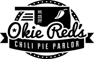 OKIE RED'S CHILI PIE PARLOR TULSA, OK logo