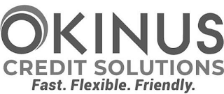 OKINUS CREDIT SOLUTIONS FAST. FLEXIBLE. FRIENDLY. logo