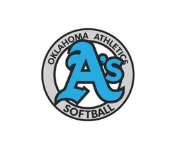 OKLAHOMA ATHLETICS SOFTBALL A'S logo