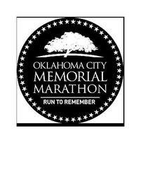 OKLAHOMA CITY MEMORIAL MARATHON RUN TO REMEMBER logo