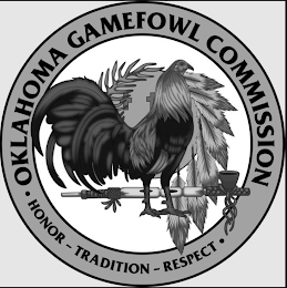 OKLAHOMA GAMEFOWL COMMISSION HONOR - TRADITION - RESPECT logo