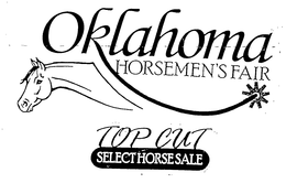 OKLAHOMA HORSEMEN'S FAIR TOP CUT SELECT HORSE SALE logo