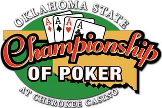 OKLAHOMA STATE CHAMPIONSHIP OF POKER AT CHEROKEE CASINO logo