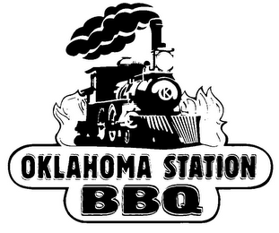 OKLAHOMA STATION BBQ logo