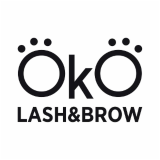 OKO LASH&BROW logo