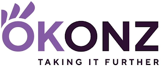 OKONZ TAKING IT FURTHER logo